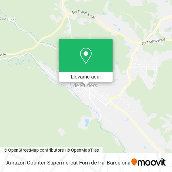 Mapa Amazon Counter-Supermercat Forn de Pa