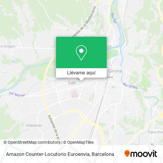Mapa Amazon Counter-Locutorio Euroenvia