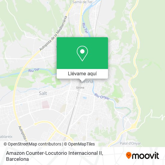 Mapa Amazon Counter-Locutorio Internacional II
