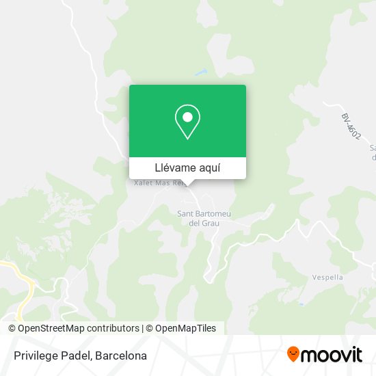 Mapa Privilege Padel