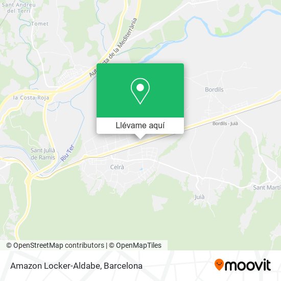 Mapa Amazon Locker-Aldabe