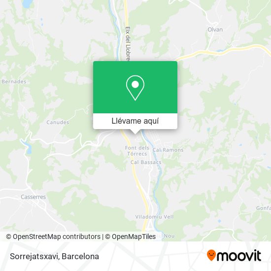 Mapa Sorrejatsxavi