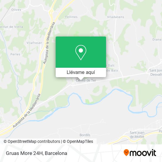Mapa Gruas More 24H