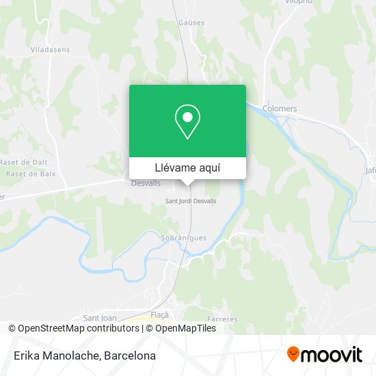 Mapa Erika Manolache