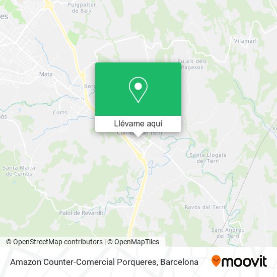 Mapa Amazon Counter-Comercial Porqueres