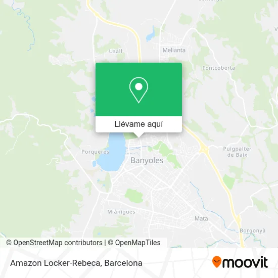 Mapa Amazon Locker-Rebeca