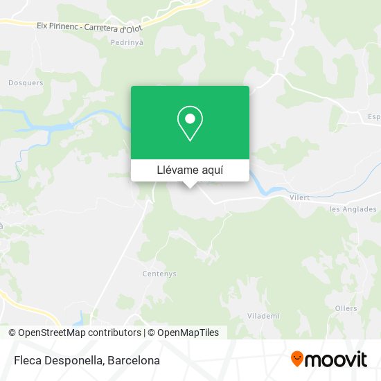 Mapa Fleca Desponella