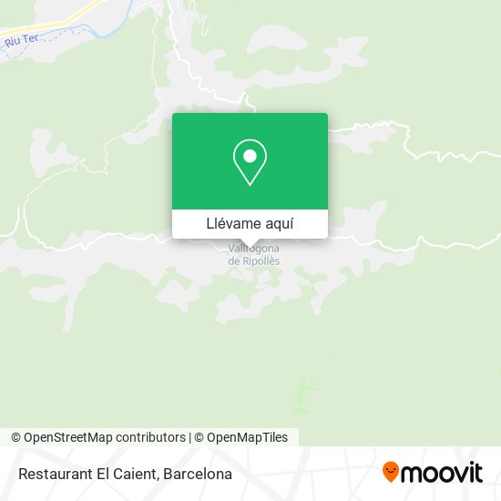 Mapa Restaurant El Caient