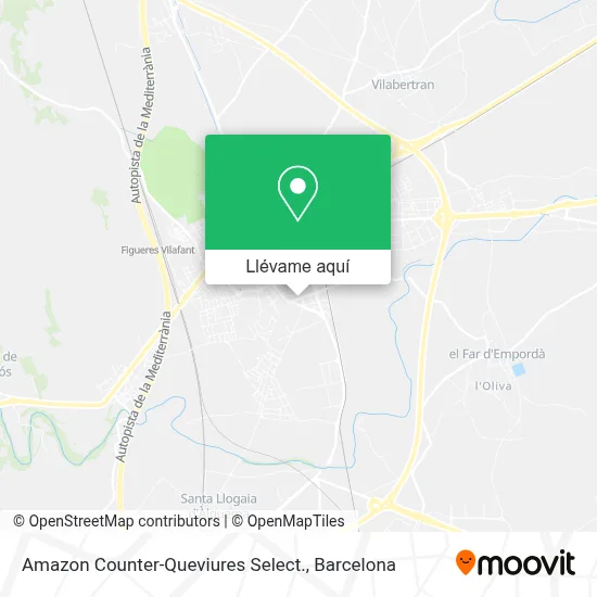 Mapa Amazon Counter-Queviures Select.