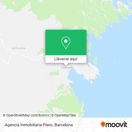 Mapa Agencia Inmobiliaria Pianc