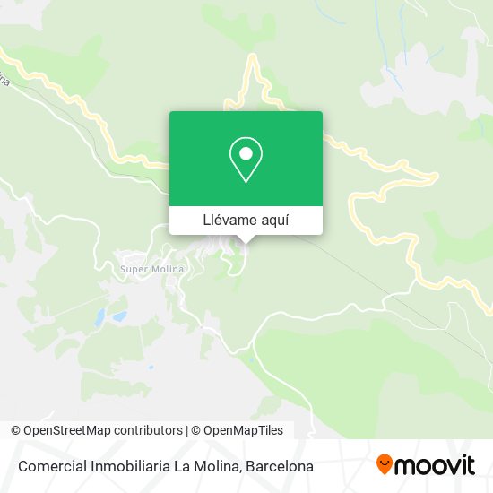 Mapa Comercial Inmobiliaria La Molina