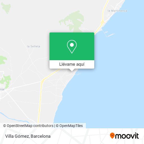 Mapa Villa Gómez
