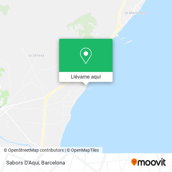 Mapa Sabors D'Aquí