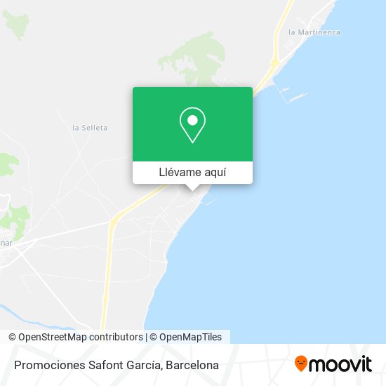 Mapa Promociones Safont García