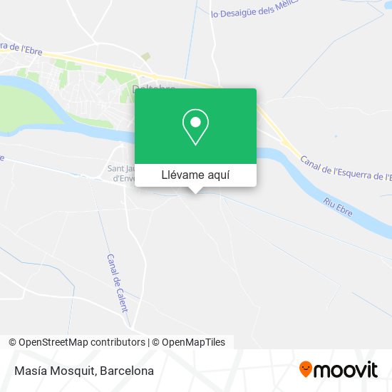 Mapa Masía Mosquit