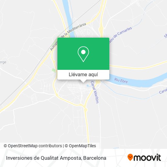 Mapa Inversiones de Qualitat Amposta