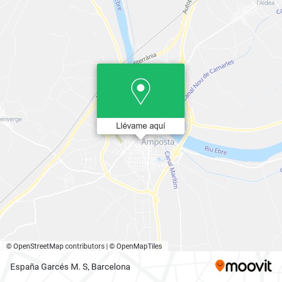 Mapa España Garcés M. S