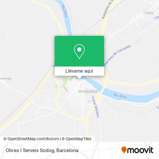 Mapa Obres I Serveis Sodog