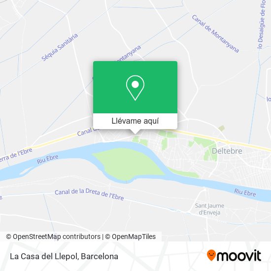 Mapa La Casa del Llepol