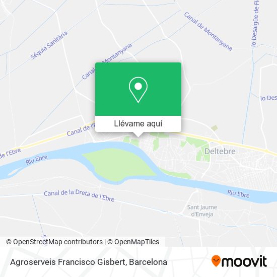 Mapa Agroserveis Francisco Gisbert
