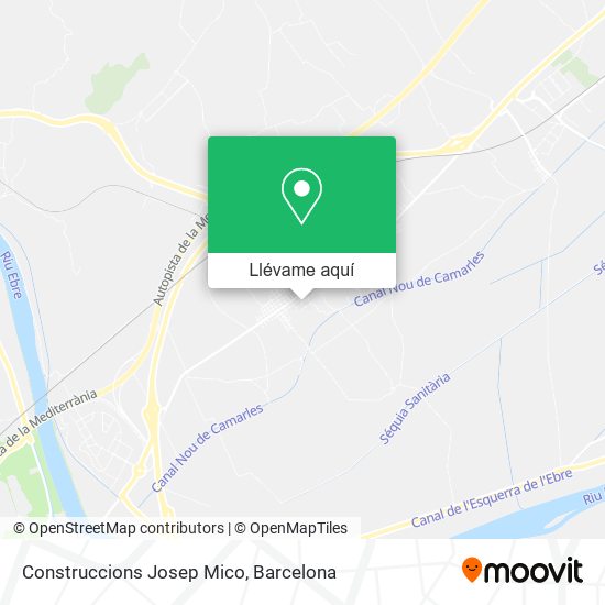Mapa Construccions Josep Mico