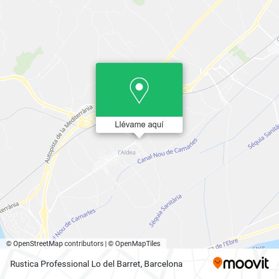 Mapa Rustica Professional Lo del Barret