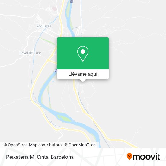 Mapa Peixateria M. Cinta