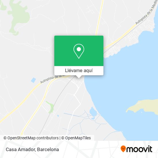 Mapa Casa Amador