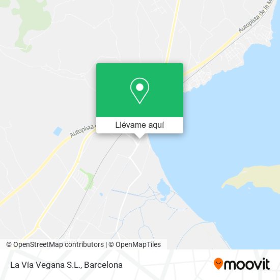 Mapa La Vía Vegana S.L.