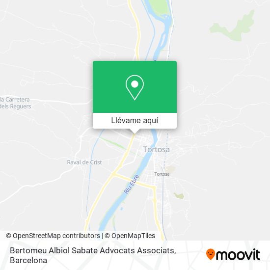 Mapa Bertomeu Albiol Sabate Advocats Associats