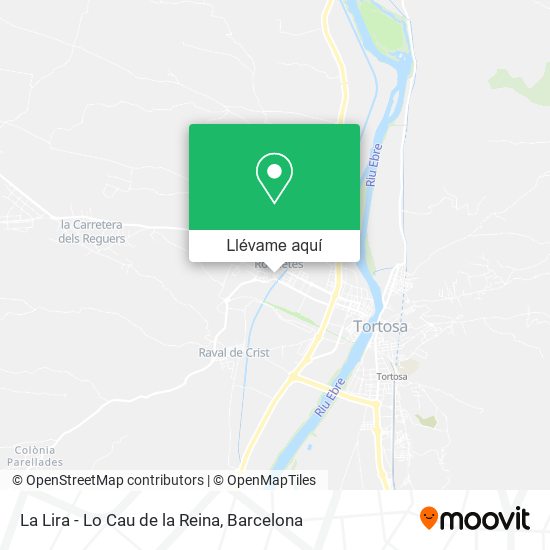 Mapa La Lira - Lo Cau de la Reina