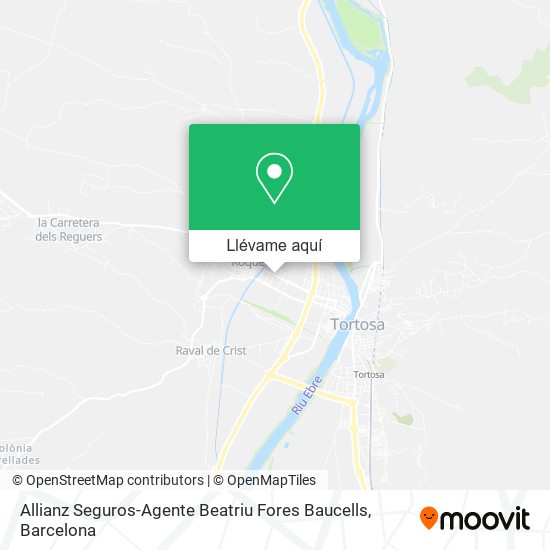 Mapa Allianz Seguros-Agente Beatriu Fores Baucells