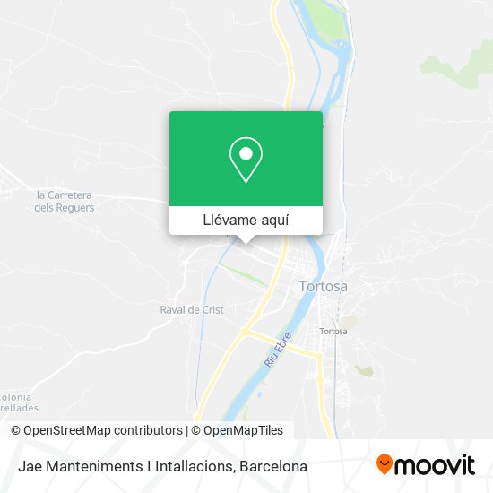 Mapa Jae Manteniments I Intallacions