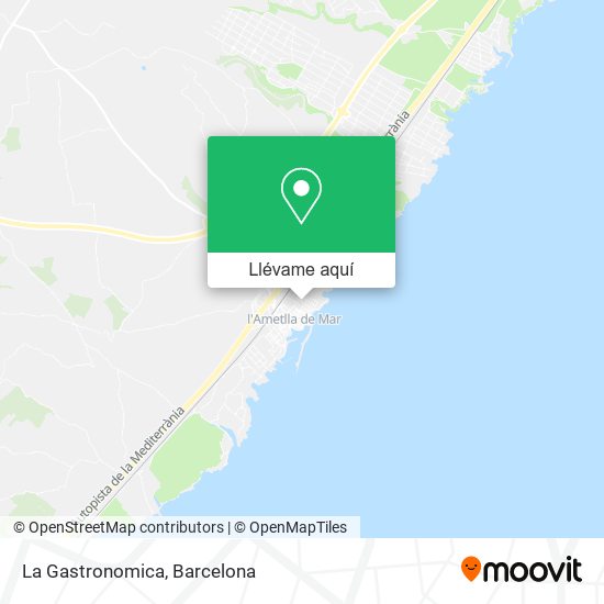 Mapa La Gastronomica