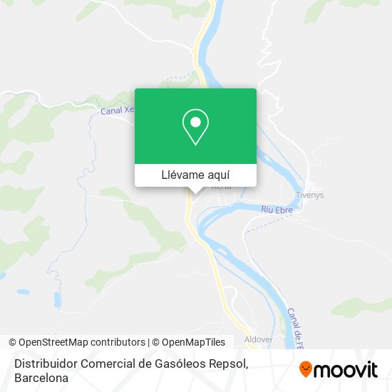 Mapa Distribuidor Comercial de Gasóleos Repsol