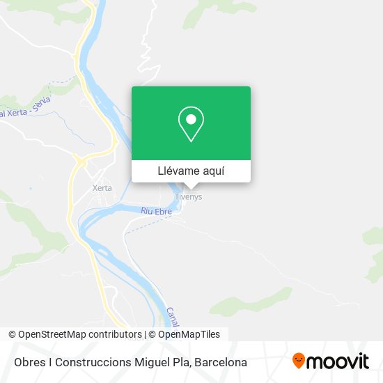 Mapa Obres I Construccions Miguel Pla