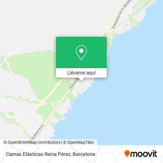 Mapa Camas Elásticas Reina Pérez