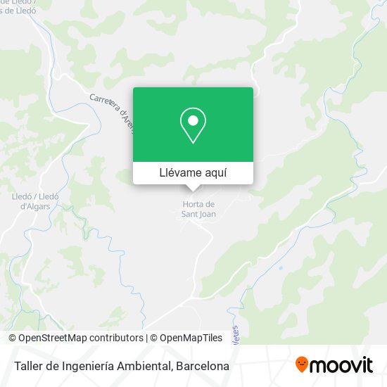 Mapa Taller de Ingeniería Ambiental
