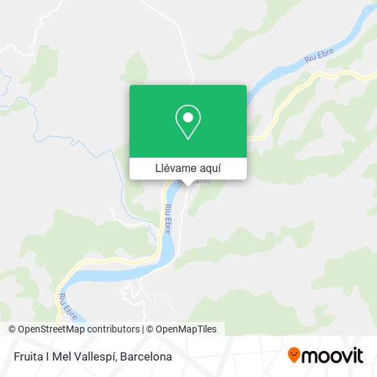 Mapa Fruita I Mel Vallespí