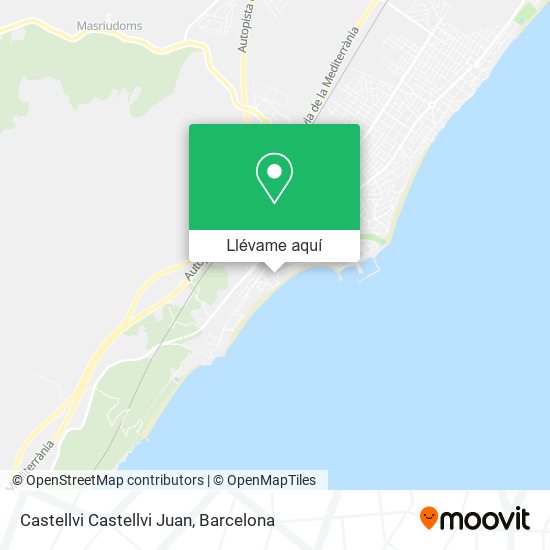 Mapa Castellvi Castellvi Juan