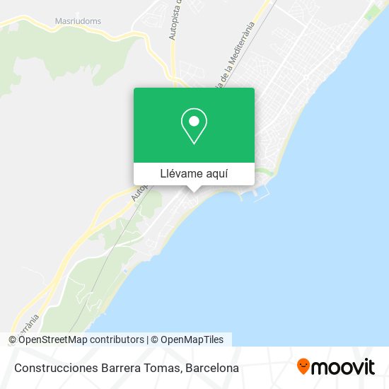 Mapa Construcciones Barrera Tomas