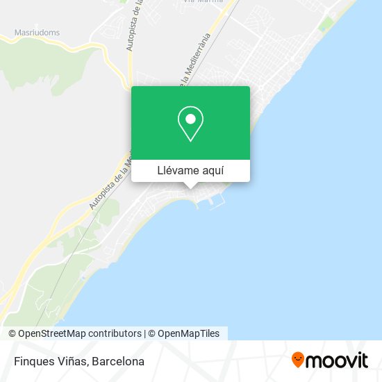 Mapa Finques Viñas
