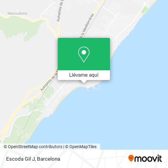 Mapa Escoda Gil J