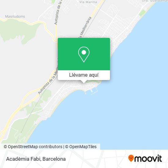 Mapa Acadèmia Fabi