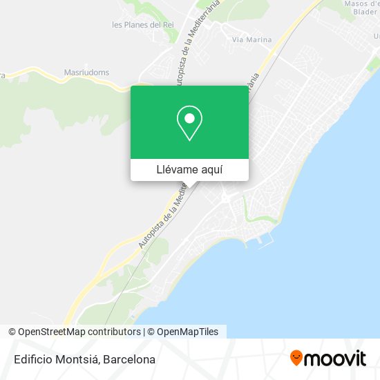 Mapa Edificio Montsiá