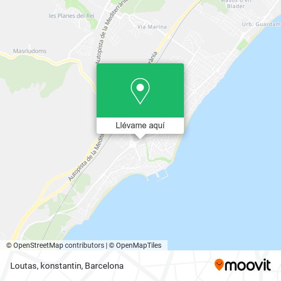 Mapa Loutas, konstantin