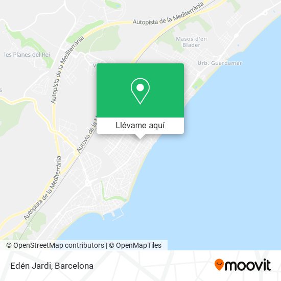 Mapa Edén Jardi