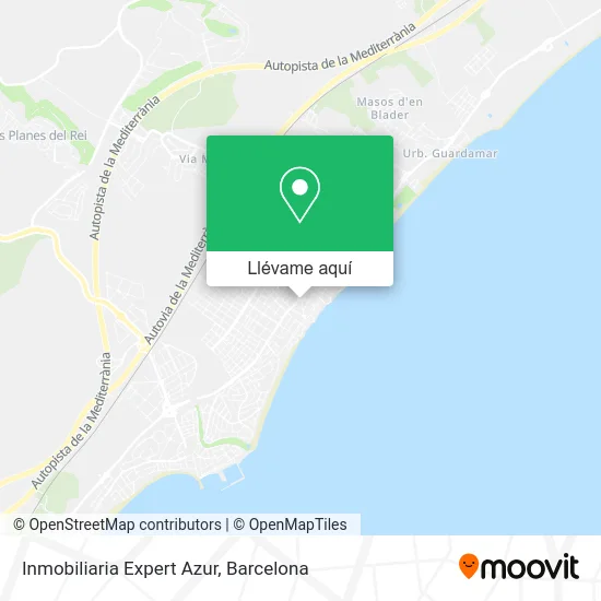 Mapa Inmobiliaria Expert Azur