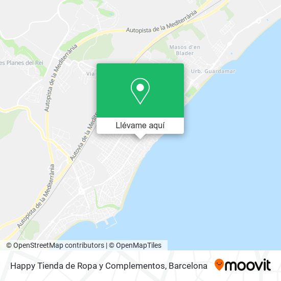 Mapa Happy Tienda de Ropa y Complementos