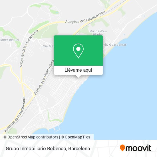 Mapa Grupo Inmobiliario Robenco